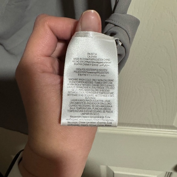 BCBGMAXAZRIA grey tunic - Picture 5 of 5